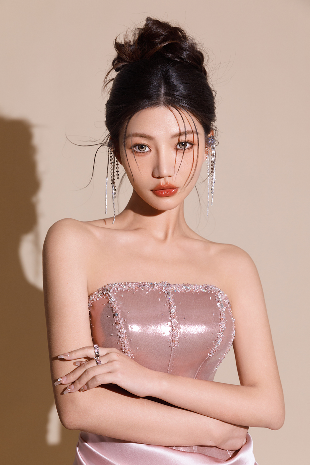 全网爆火的明星花苞头&高级感红毯礼服造型