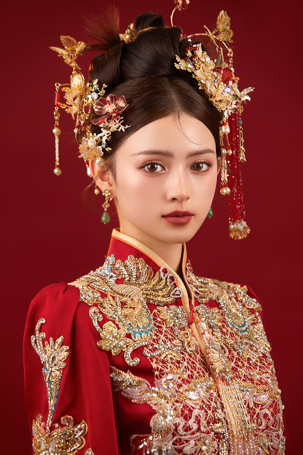 人间惊鸿封神款&潮款新中式婚礼新娘造型