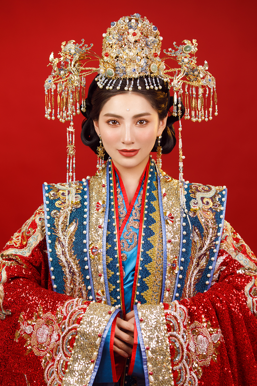 倾城&宋制汉服婚礼造型