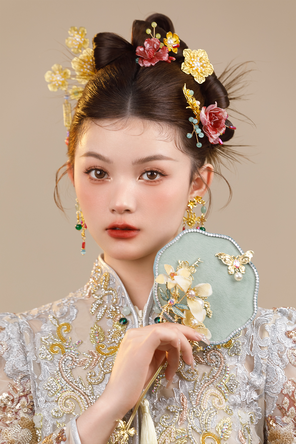 出水芙蓉&仙系减龄中式新娘两款