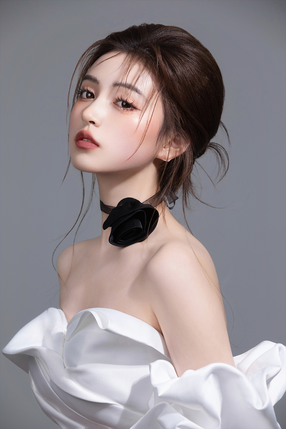 两款星级网感美妆低盘发&韩式极简明星造型