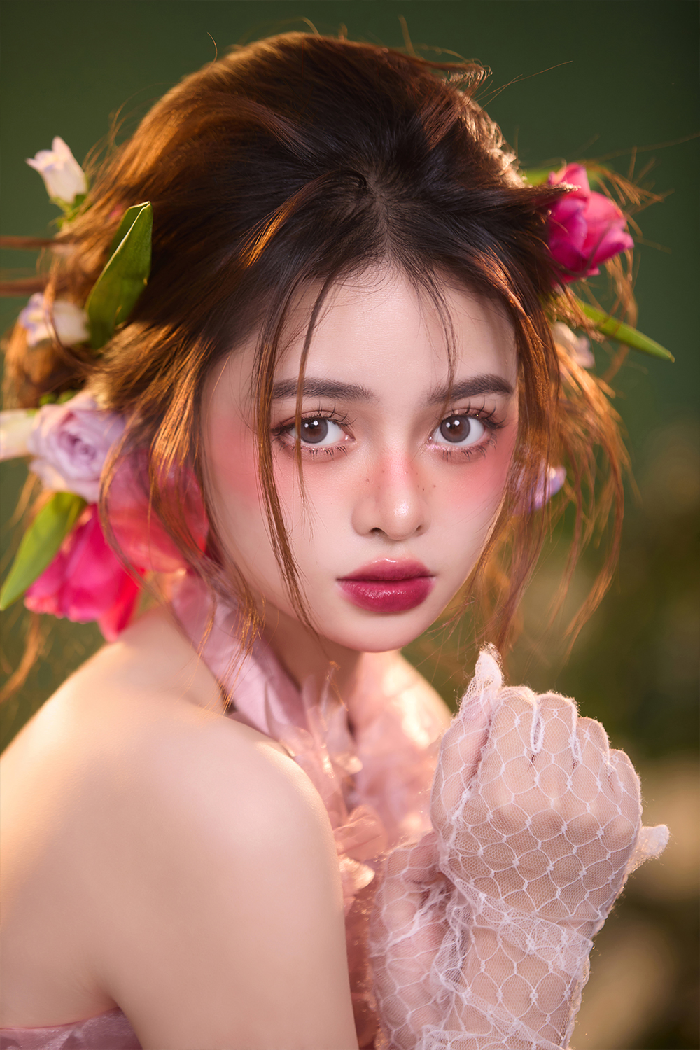 花灵&视觉冲击 唯美风仙气鲜花造型（3款）