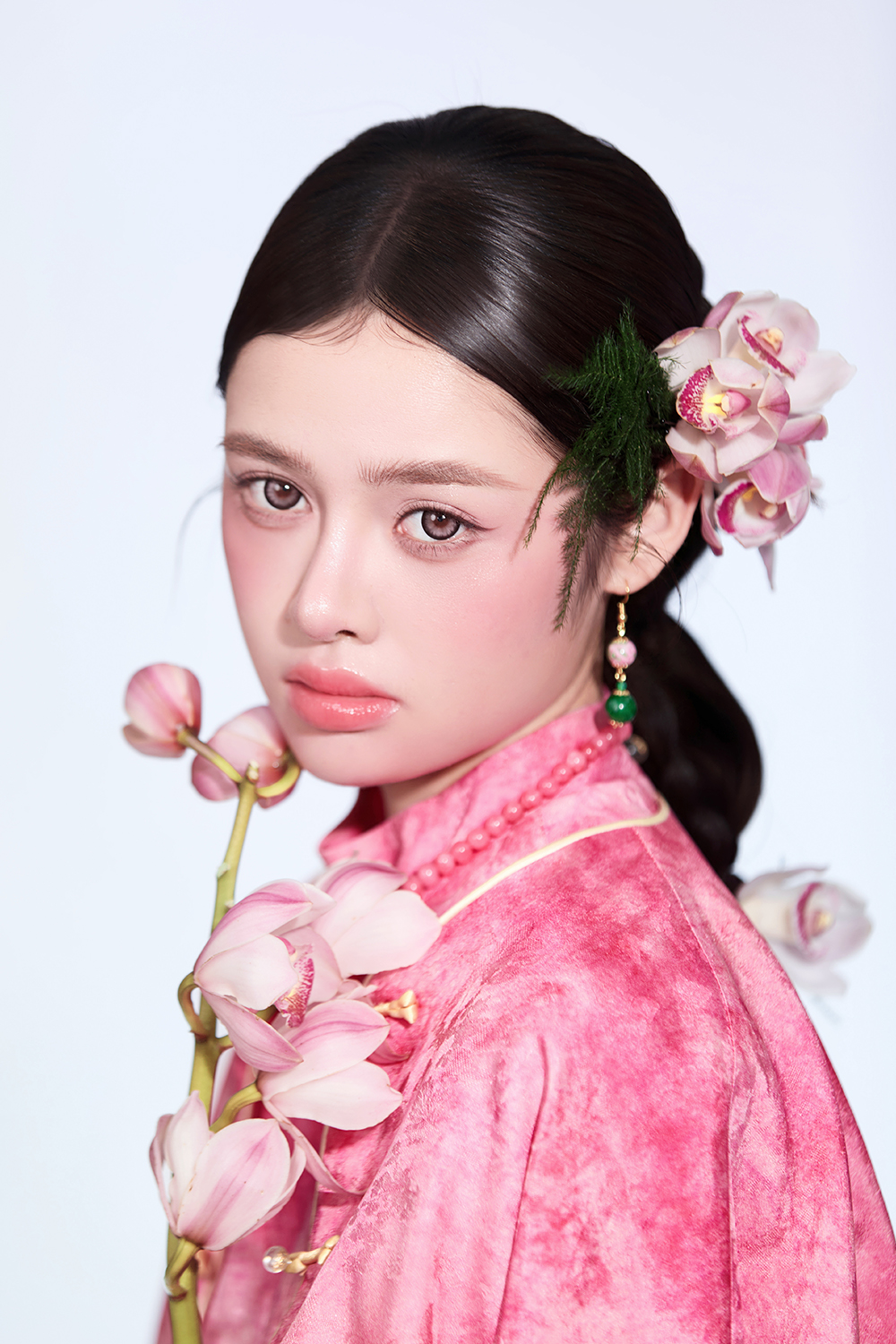 芭乐粉新中式造型2款