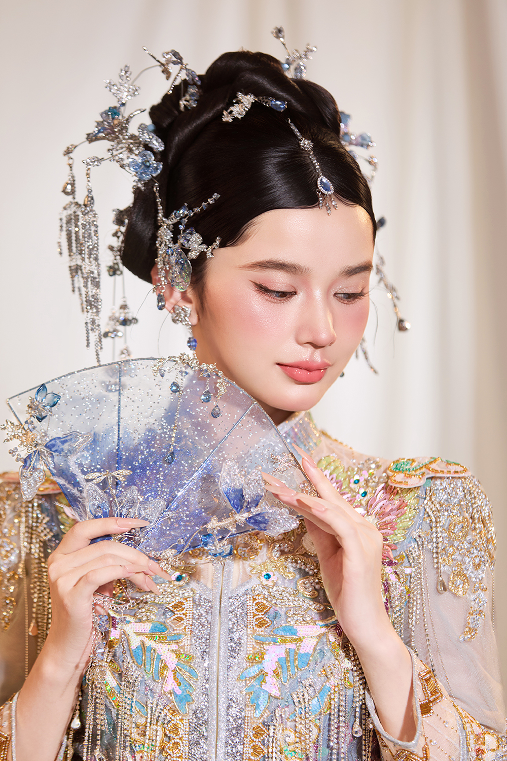 减龄秀禾新娘造型 领潮中式2款